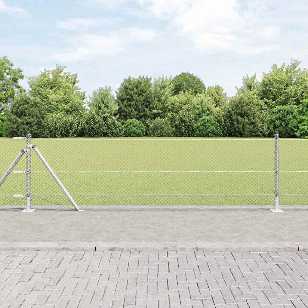 Zagroda sześciokątna 0.6x25 m z ocynkowanej stali