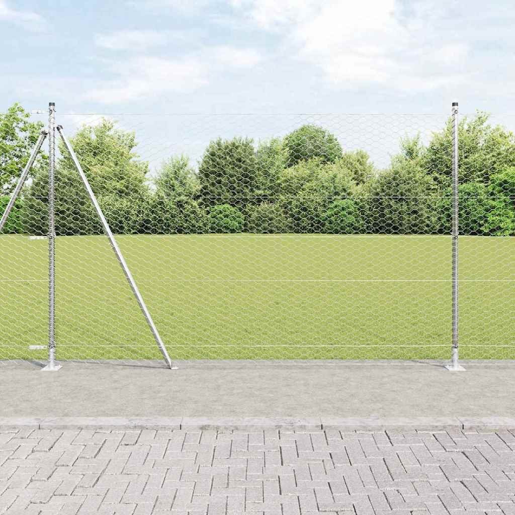 Lumarko Ogrodzenie 1,4x50 m stal ocynkowana