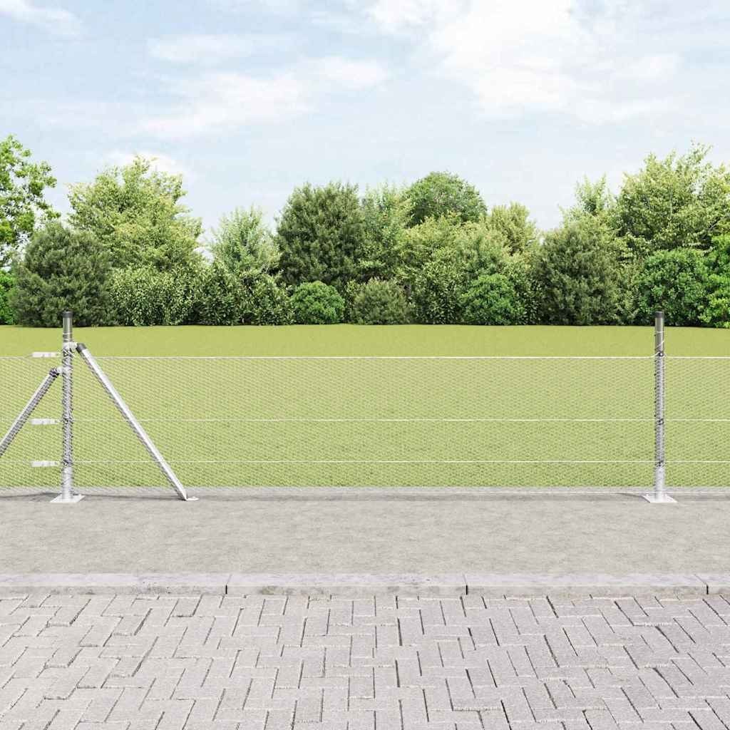 Lumarko Ogrodzenie heksagonalne 0.5x100 m stal galwanizowana
