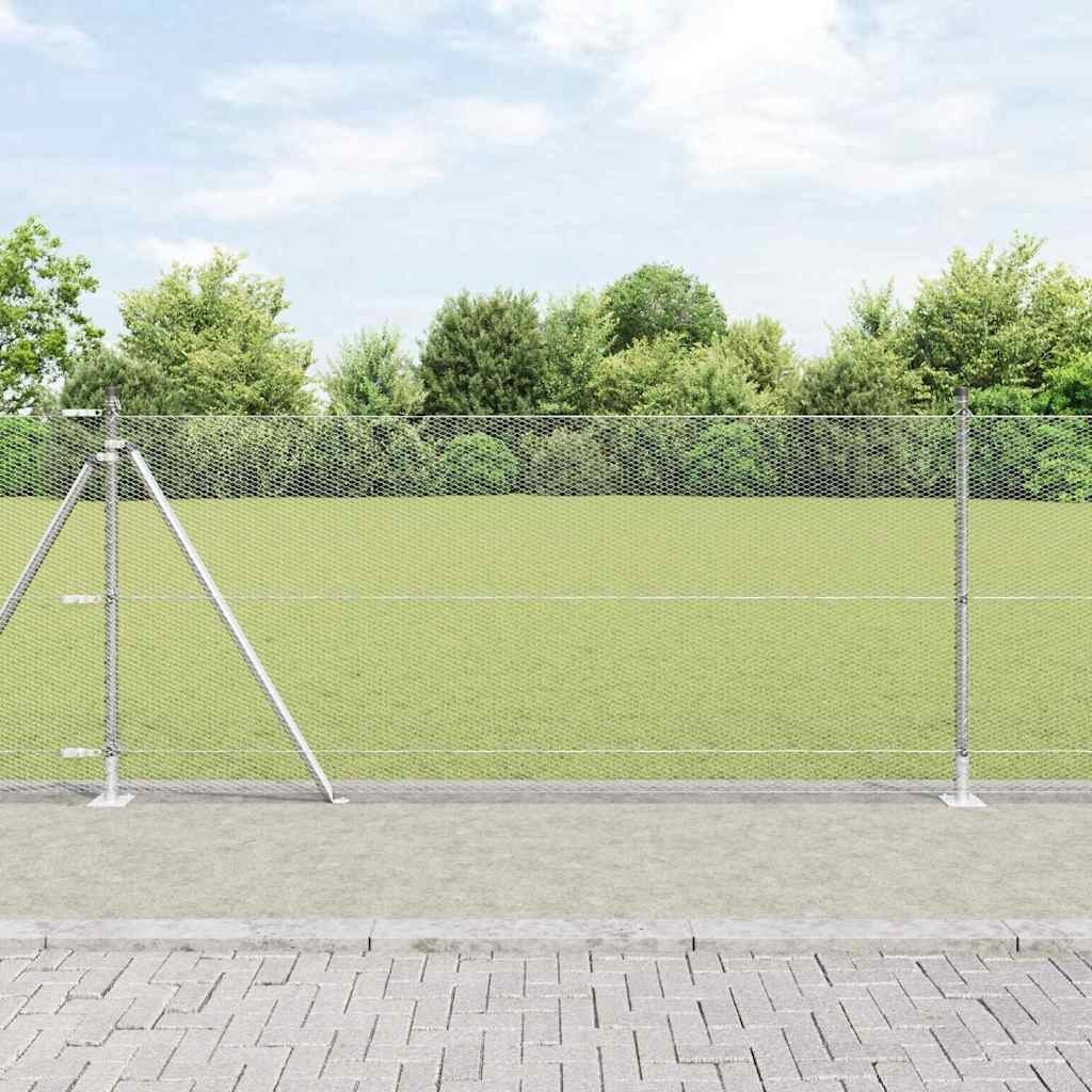 Lumarko Ogrodzenie heksagonalne 0.8x100 m Stal ocynkowana