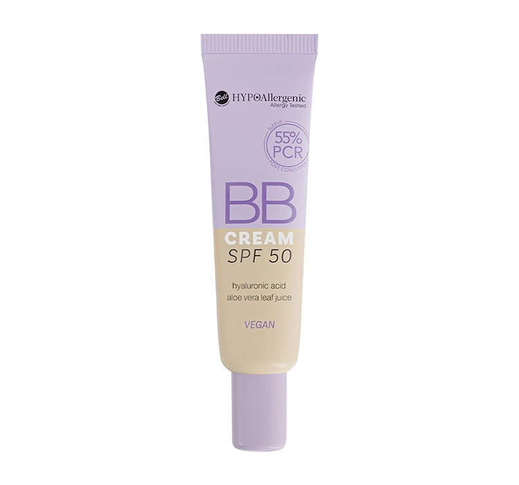 Bell Hypoallergenic hipoalergiczny krem BB z filtrem SPF50 01 Nude 30 g