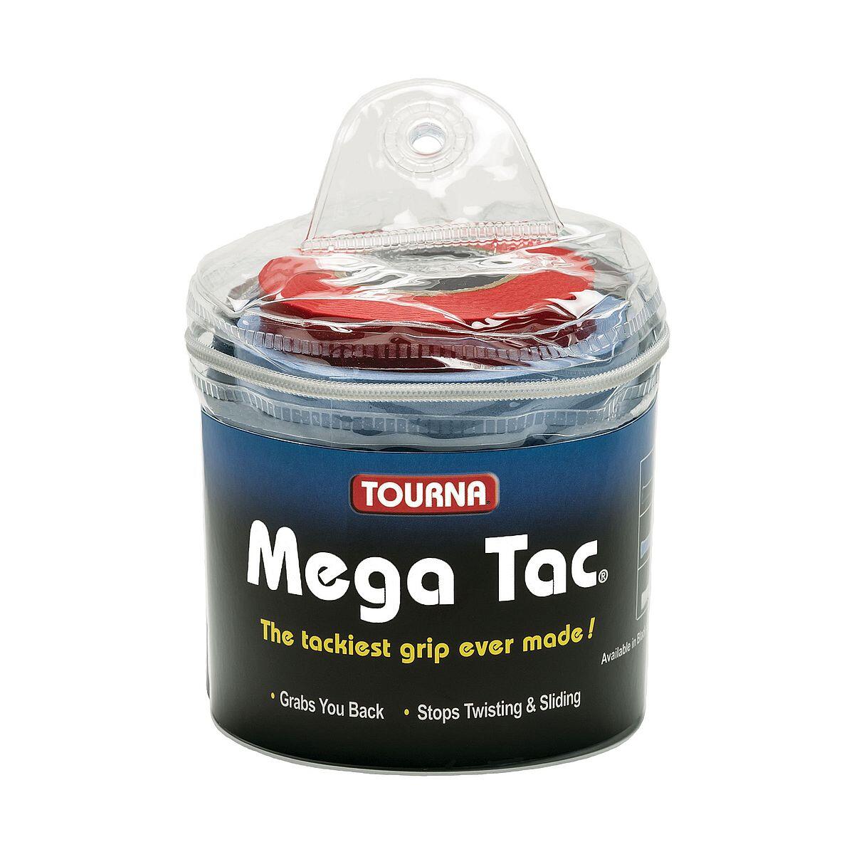 Tourna Zamek błyskawiczny z 30 na uchwytach  Mega Tac, niebieski TG30MTB_Bleu