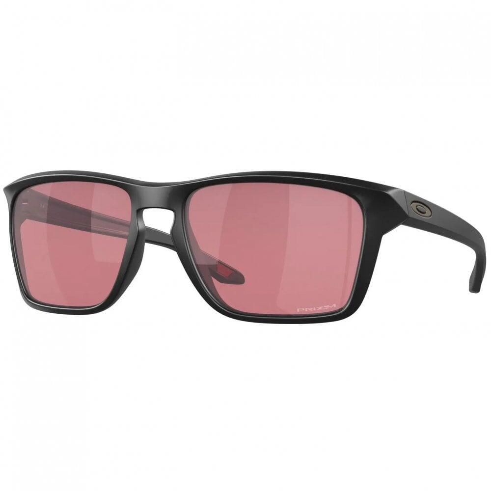 Oakley Okulary przeciwsłoneczne SYLAS Matte Black, Prizm Deep Water Polarized OO9448-27