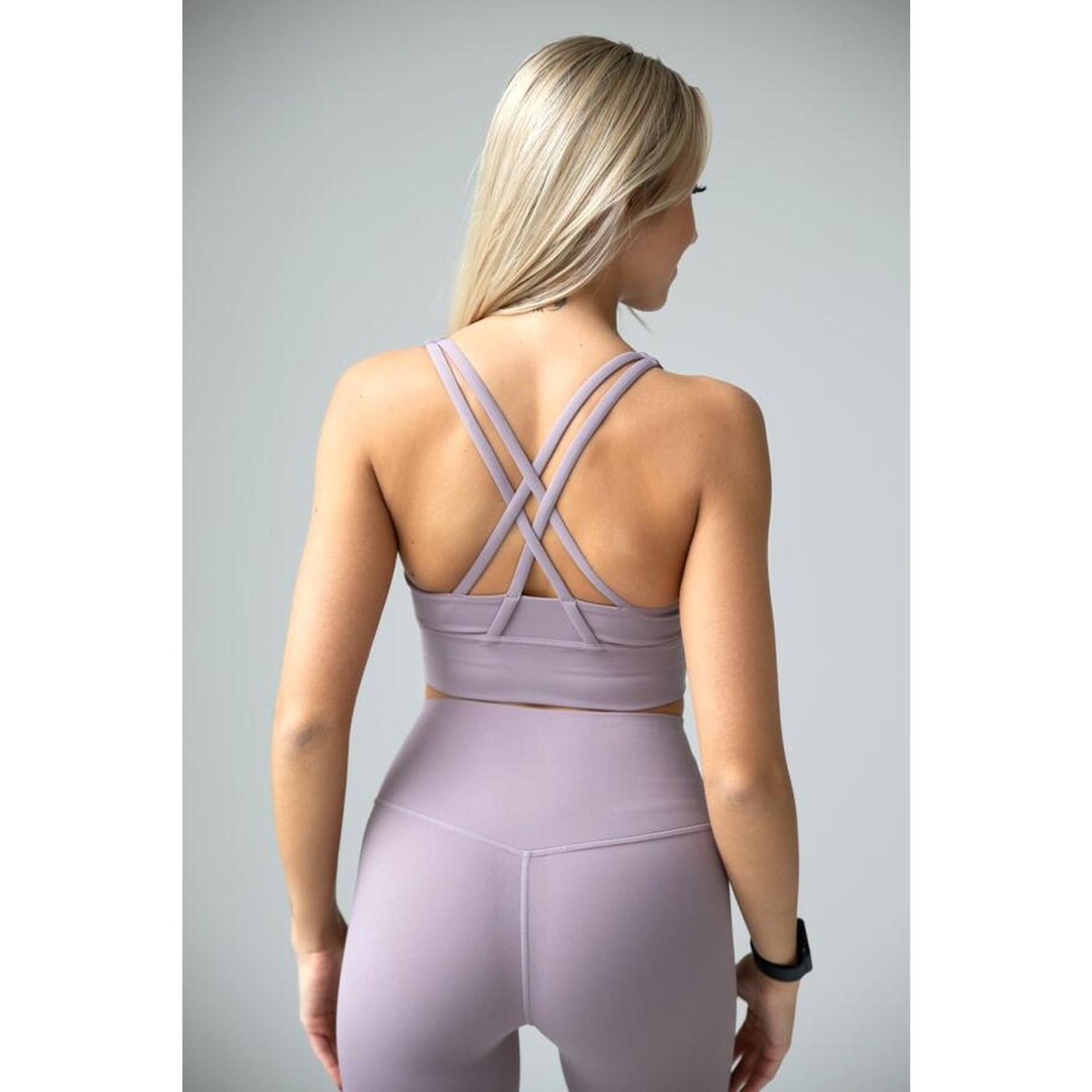 Stanik sportowy damski Balance mauve 2skin