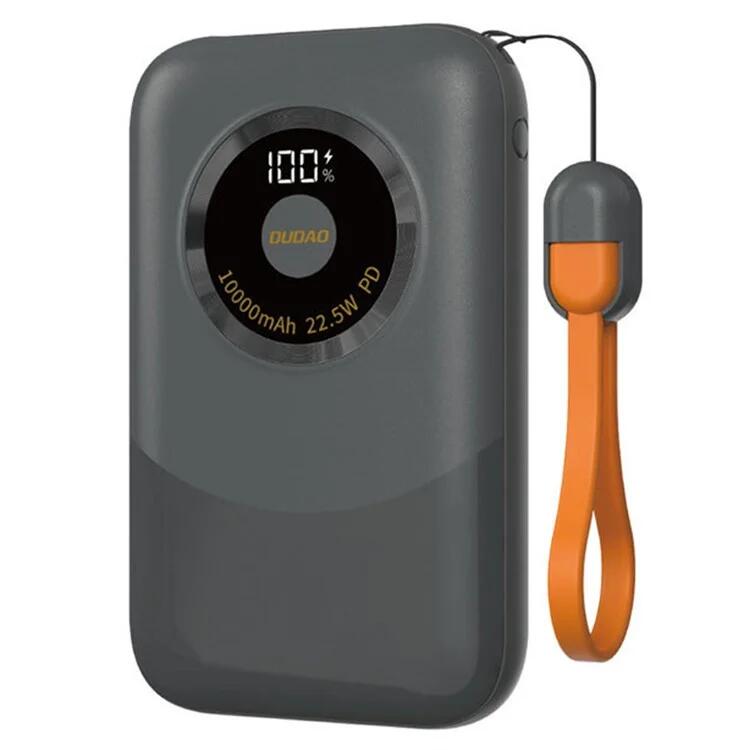 Dudao K21 Mini 10000mAh 22.5W USB-A / USB-C - szary