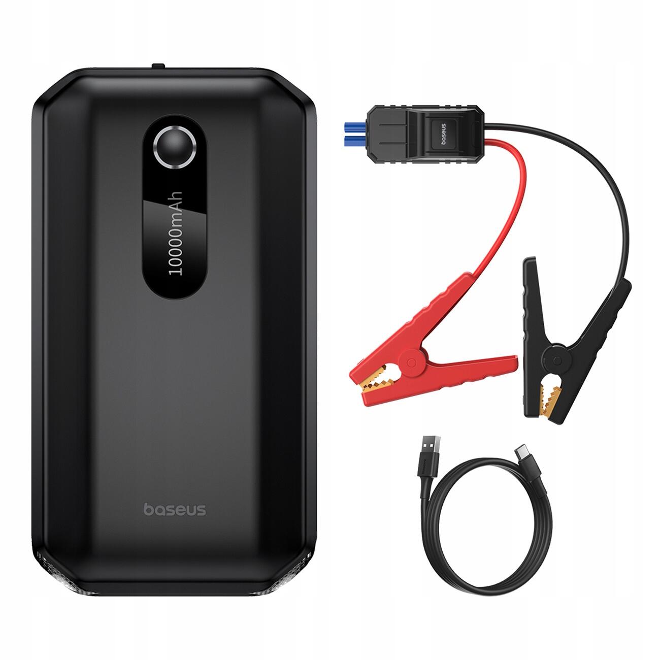 Baseus Super Energy Air 10000mAh 12W 1000A Czarny C00245501113-00