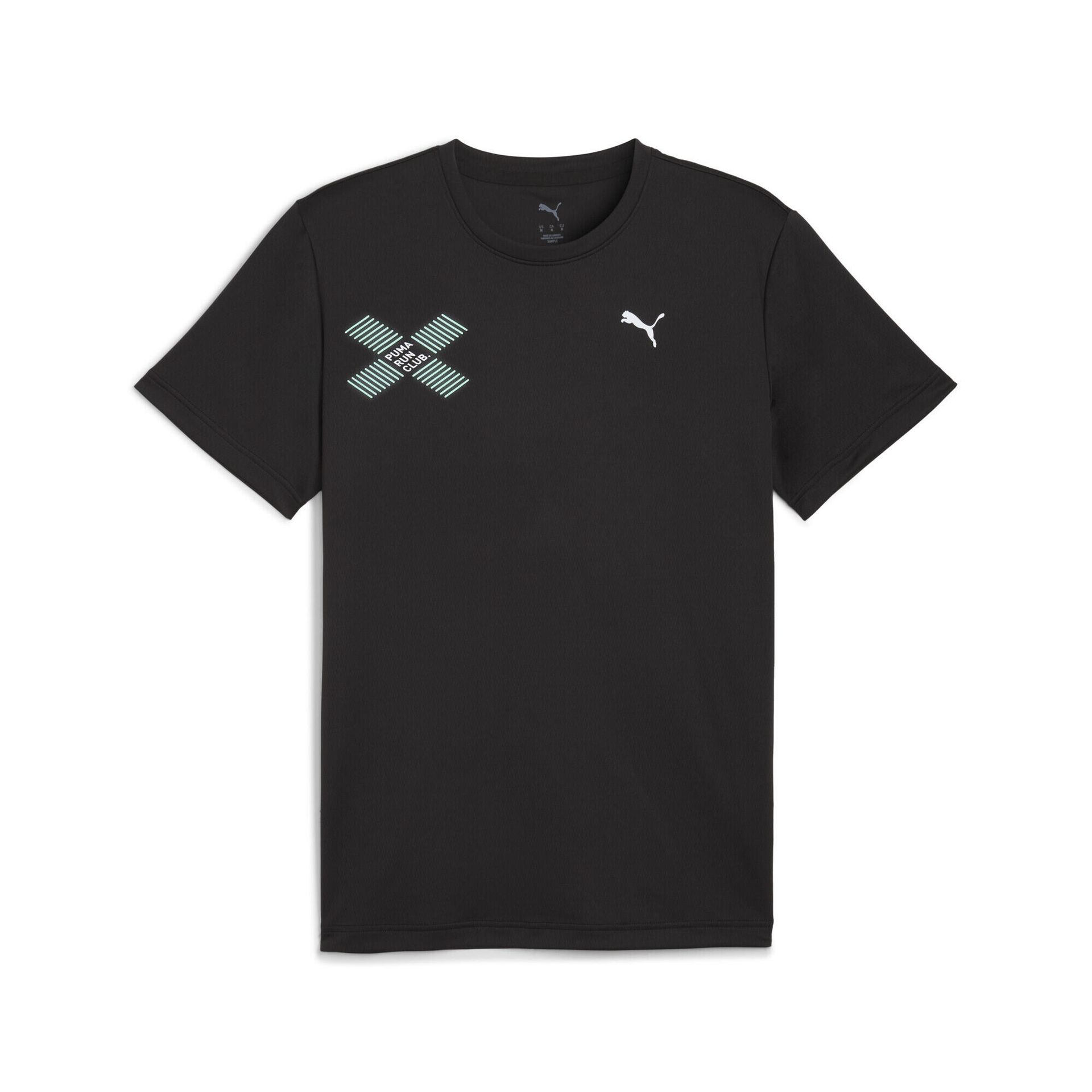 Męska koszulka RUN DIGITOKYO z grafiką PUMA Black