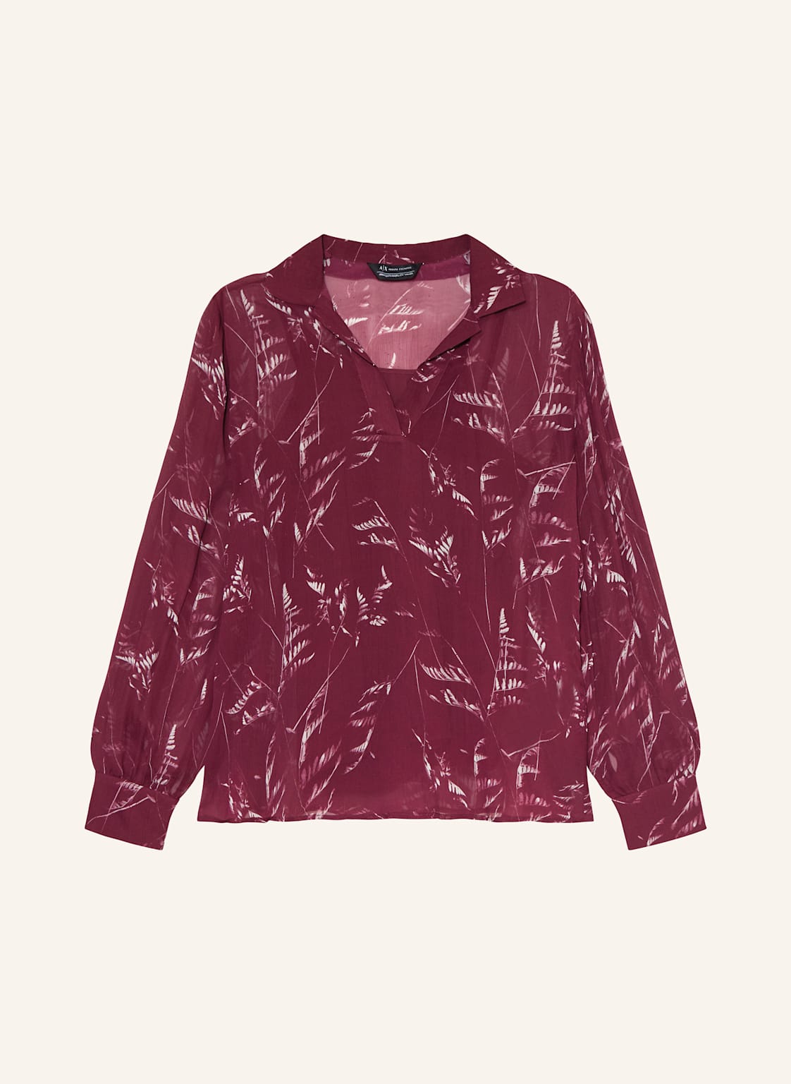 Armani Exchange Bluzka rot