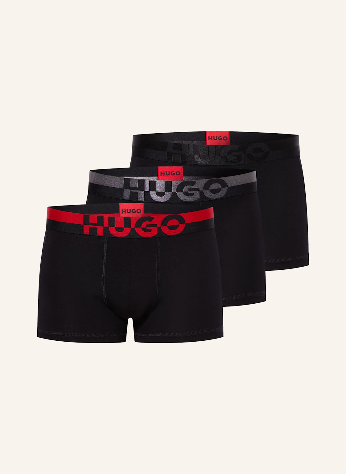 Hugo Bokserki, 3 Szt. schwarz