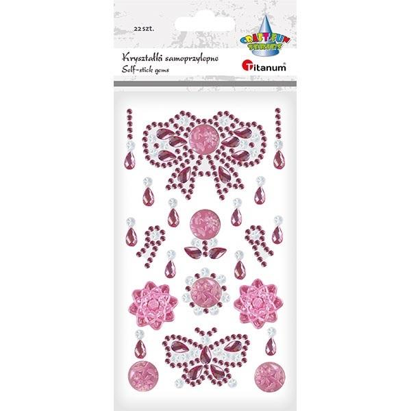 Kryształki samoprzylepne 22 szt