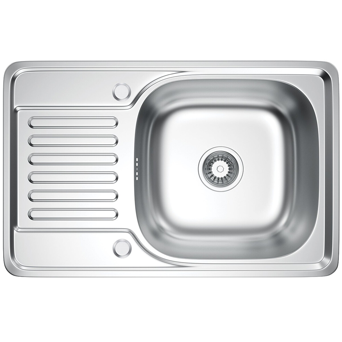 Zlewozmywak stalowy Kernau KSS M 4566 1B1D Satin