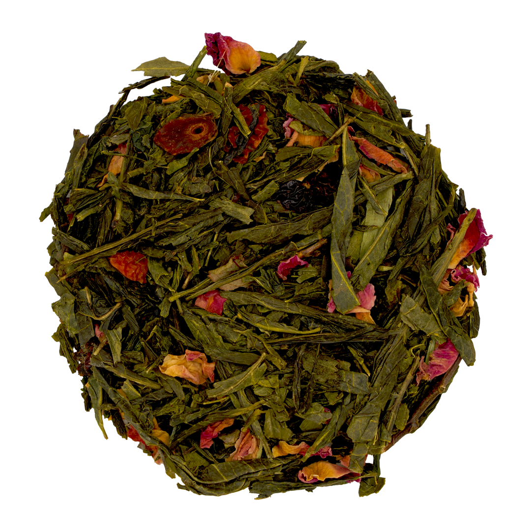 Herbata zielona z płatkami róży 5kg