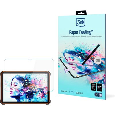 Folia ochronna 3MK Paper Feeling do Blackview Active 10 Pro (2 szt.) W-13U3PAPFE-BA10P