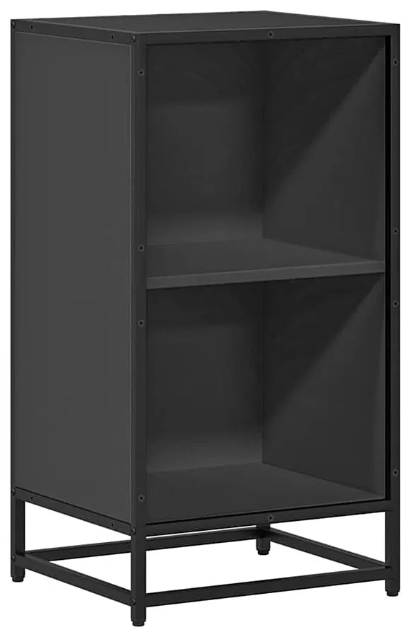 Czarny regał na książki - Shevo 3X