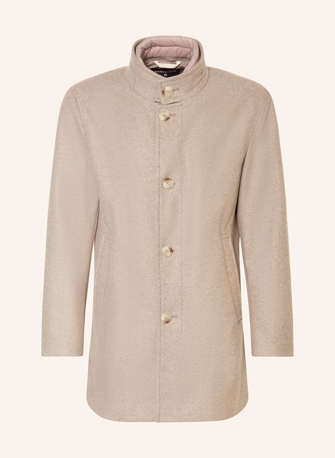 Strellson Płaszcz Wełniany Finlay 2.0 beige