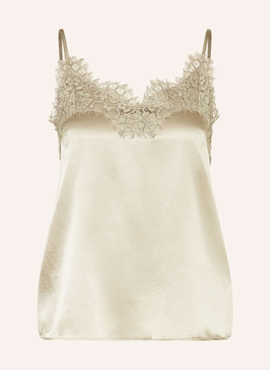 Rosemunde Top Z Jedwabiu Jade grau