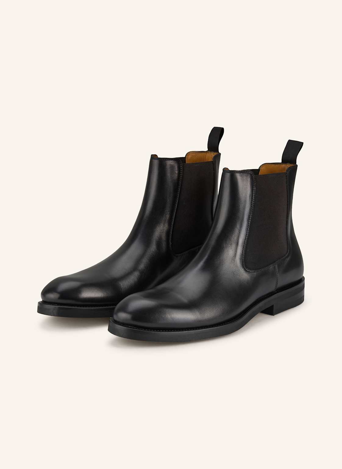 Magnanni Botki Chelsea schwarz