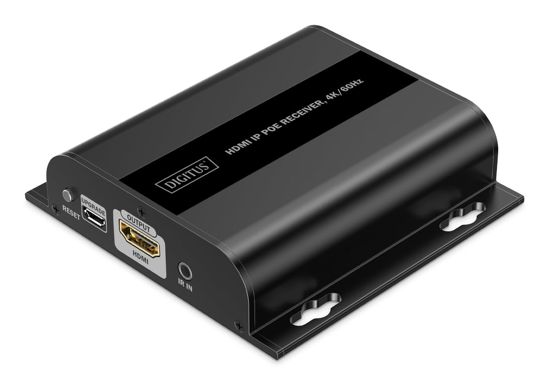 Digitus Odbiornik HDMI IP PoE, 4K/60Hz