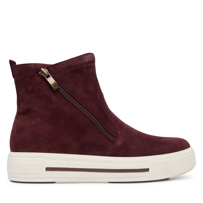 Botki Caprice 9-25451-45 Bordowy