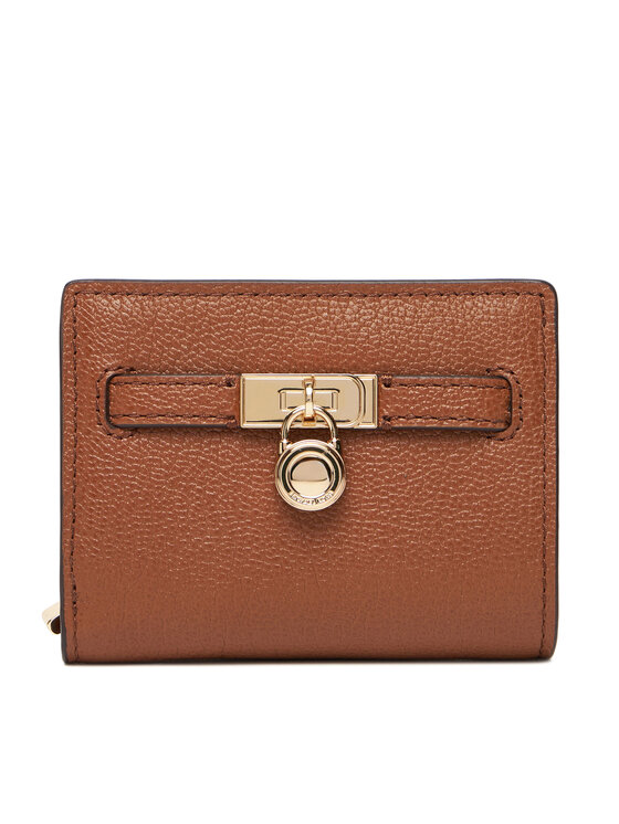 MICHAEL Michael Kors Mały Portfel Damski 32F5GNXD1L Brązowy