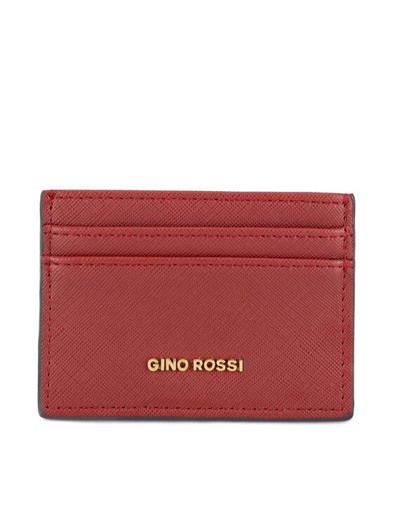 Gino Rossi Etui na karty kredytowe QYL0023 Czerwony