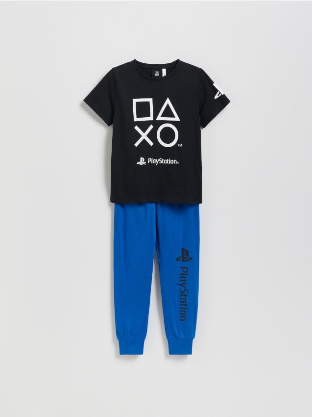 Reserved - Piżama Playstation - czarny