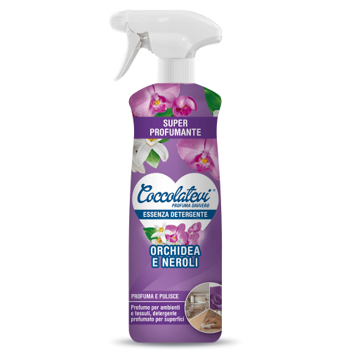 Coccolatevi Orchidea Neroli 750 ml – włoski uniwersalny płyn czyszczący o zapachu orchidei i neroli