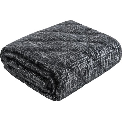 Narzuta EUROFIRANY Blink 6 200 x 220 cm Czarny