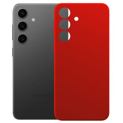 Etui 3MK Silicone Guardx MagCase do Samsung Galaxy S24 FE Czerwony