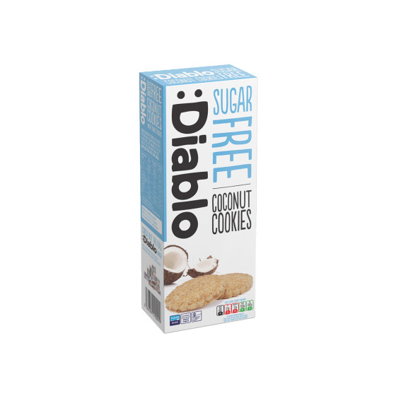 Ciasteczka kokosowe Diablo bez cukru (z maltitolem), 150 g