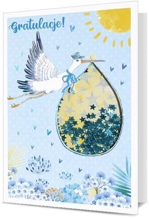 Karnet Narodziny - artykuł papierniczy