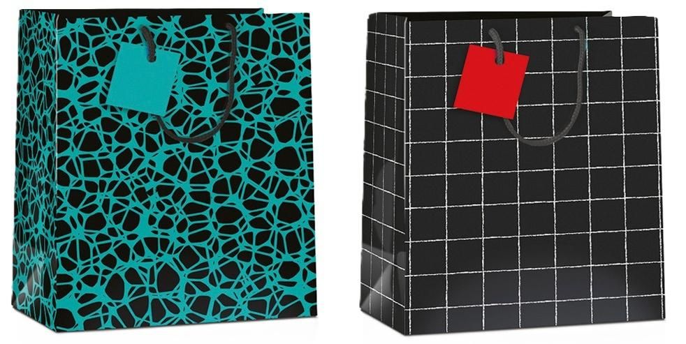 Torba prezentowa Classic15x15x7,5cm Mix - artykuł papierniczy