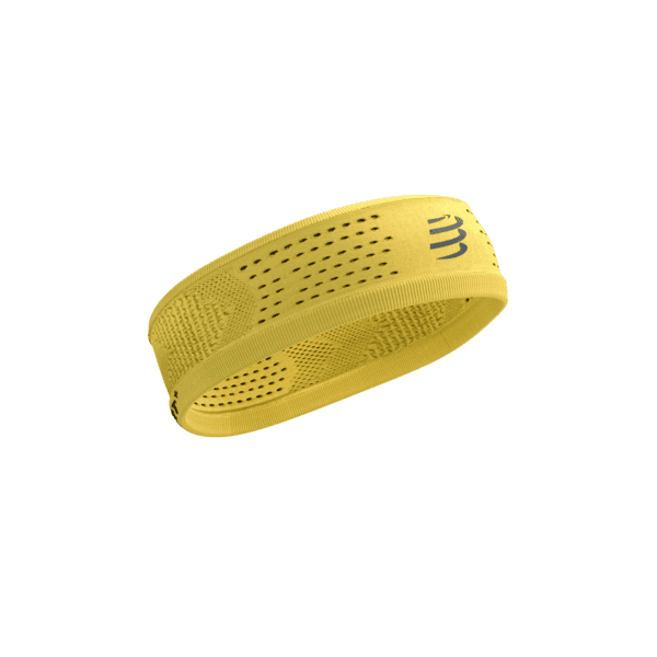COMPRESSPORT Opaska na głowę THIN HEADBAND ON/OFF ceylon yellow