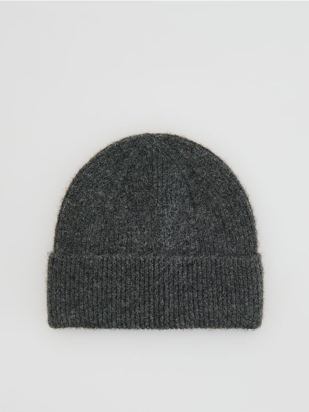 Reserved - Czapka beanie - ciemnoszary