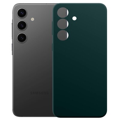 Etui 3MK Silicone Guardx MagCase do Samsung Galaxy S24 FE Ciemnozielony