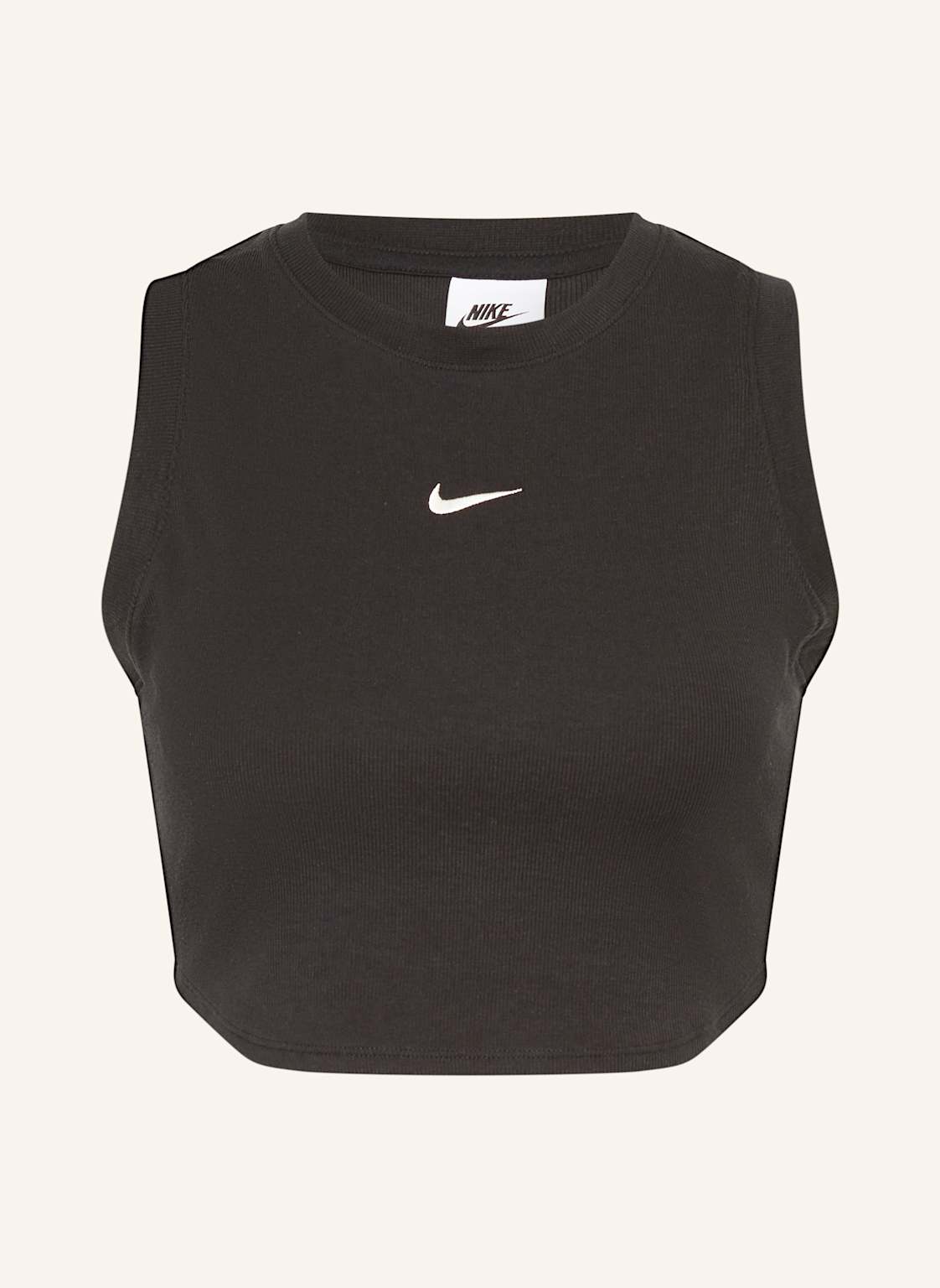 Nike Krótki Top Sportswear Essential schwarz