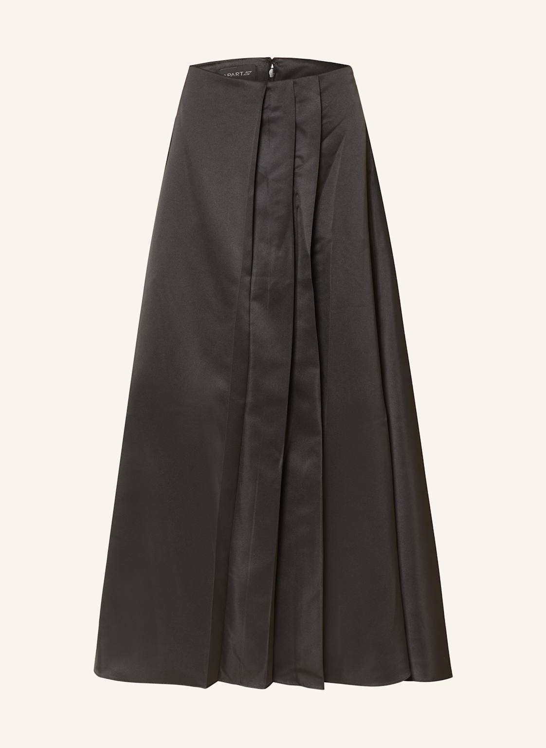 Apart Spódnica Satynowa schwarz