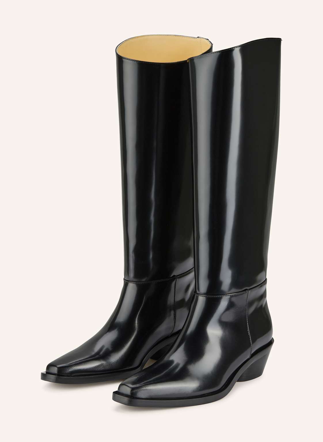Proenza Schouler Kozaki Bronco schwarz