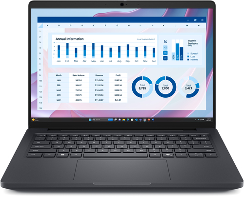Dell Pro Max 14 MC14255 14 FHD+ Ryzen 350 16GB 512GB FPR SCR FHD BK W11Pro 3YPS