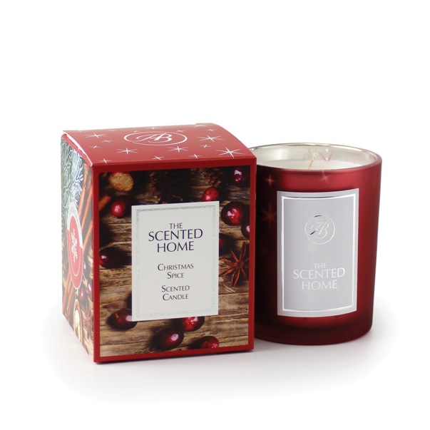 Świeca zapachowa świąteczna 170g - Christmas Spice - Świąteczne Przyprawy