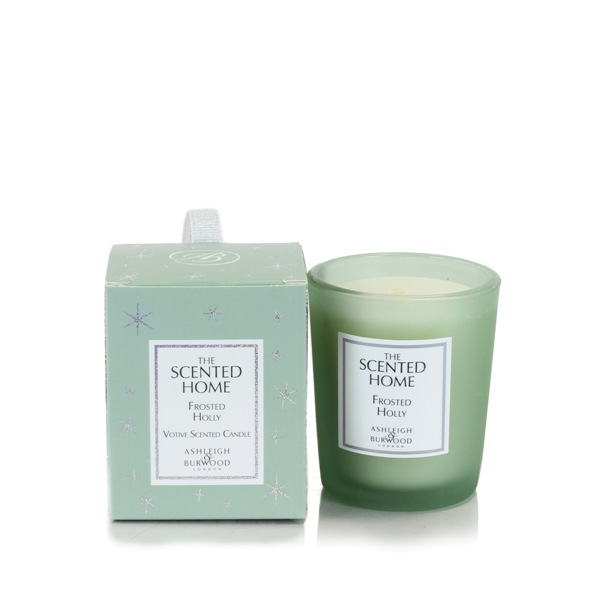 Świeca zapachowa świąteczna 70g - Frosted Holly - Oszroniony Ostrokrzew