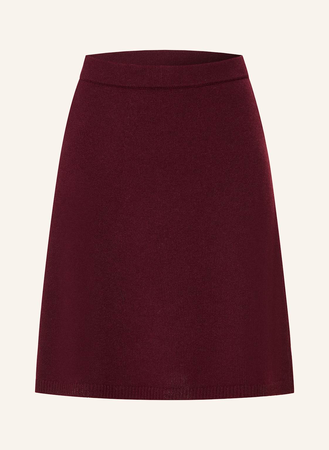 Allude Spódnica Z Dzianiny Z Dodatkiem Kaszmiru rot