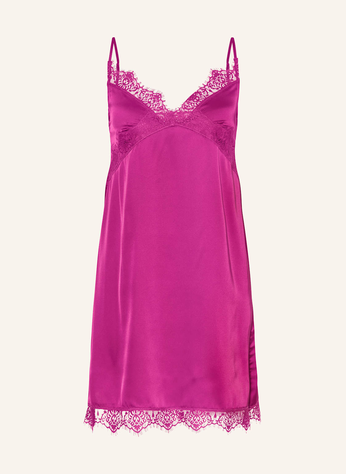 Simone Pérèle Negliż Satin Secrets Z Satyny pink