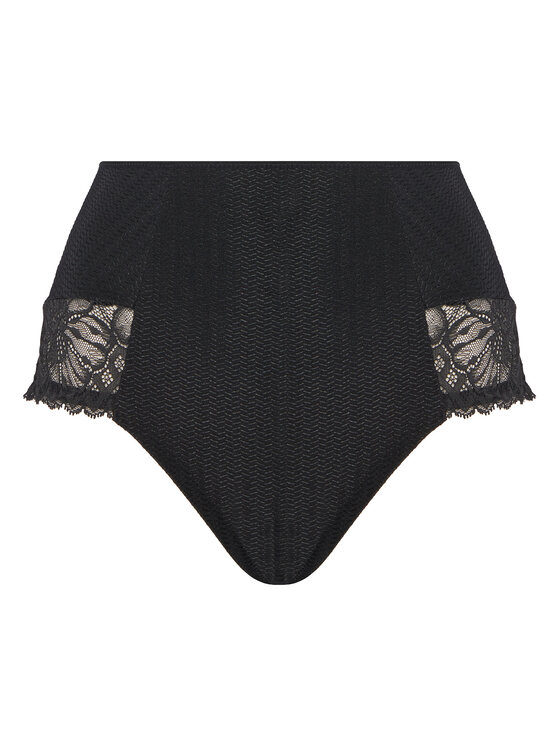 Chantelle Figi klasyczne z wysokim stanem Sublime C19WC6 Czarny