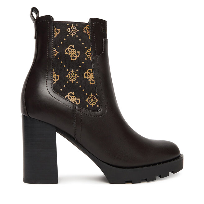 Botki Guess FLFNLL ELE10 Czarny