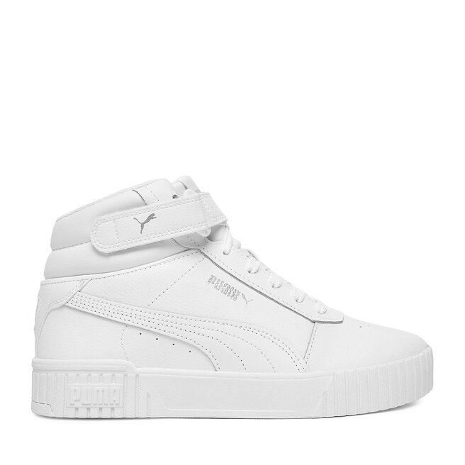 Sneakersy Puma C-CARINA 2.0 MID JR 38737602 Biały