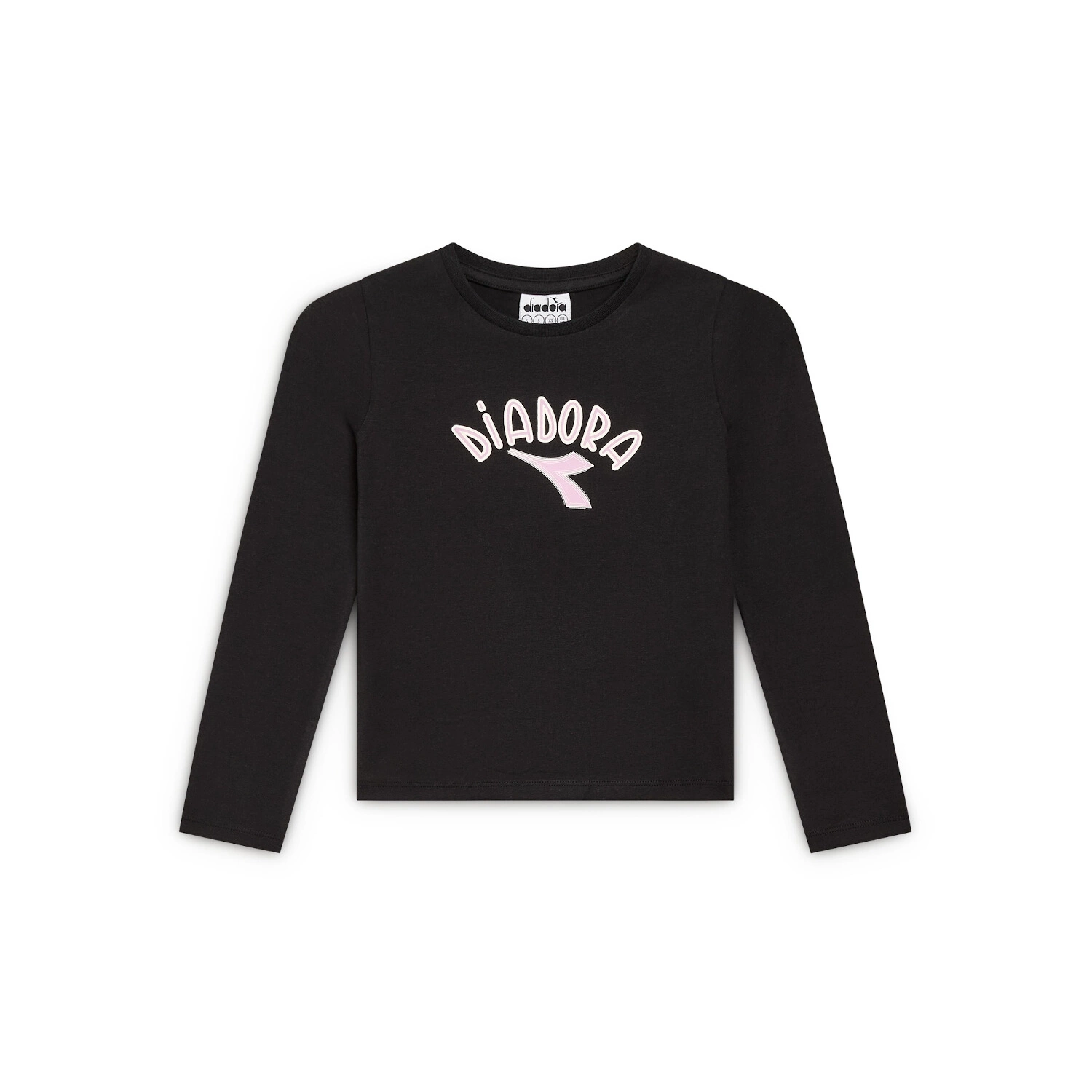 Koszulka dziewczęca DIADORA JG. T-SHIRT LS LOGO