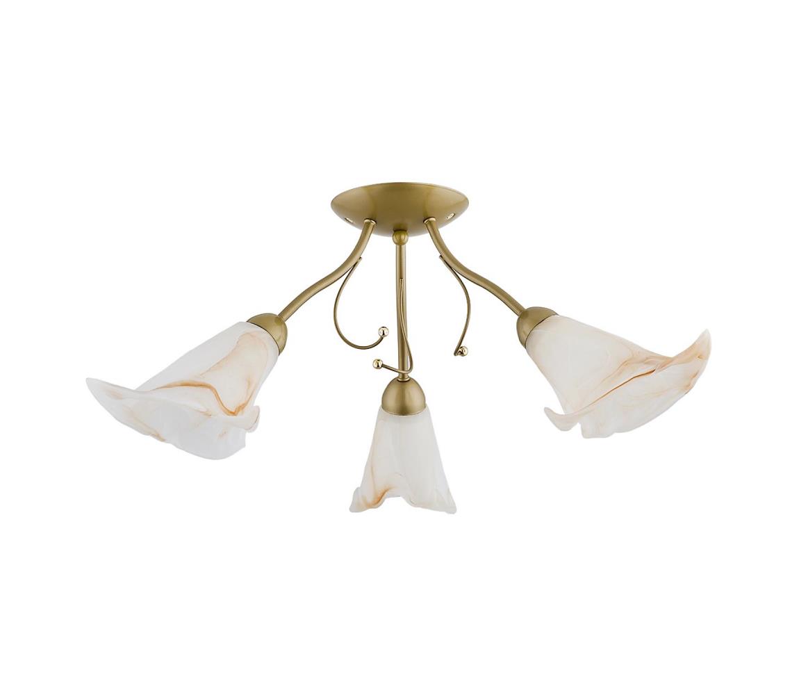 Lampa sufitowa natynkowa MARCELLO 3xE14/10W230V złota