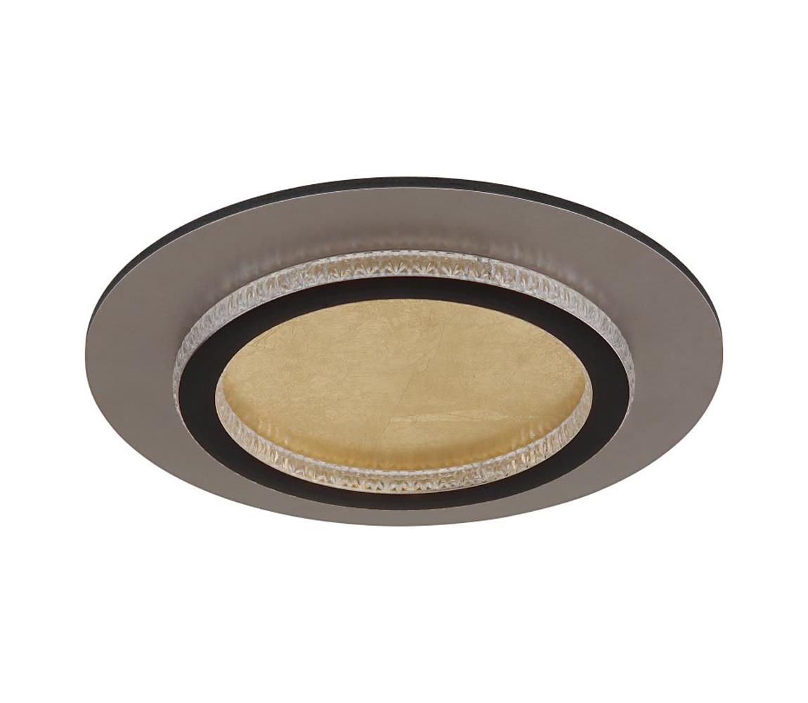 Globo 48042-24G - Lampa sufitowa LED JAYDEN LED/24W/230V śr. 35 cm czarna