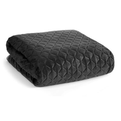 Narzuta EUROFIRANY Dimon 170 x 210 cm Czarny